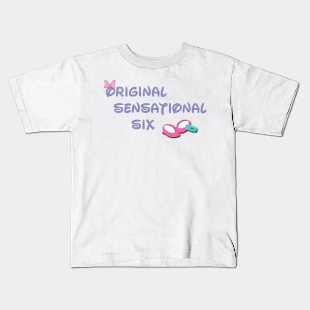 Original Sensational Six Daisy Kids T-Shirt by magicmirror